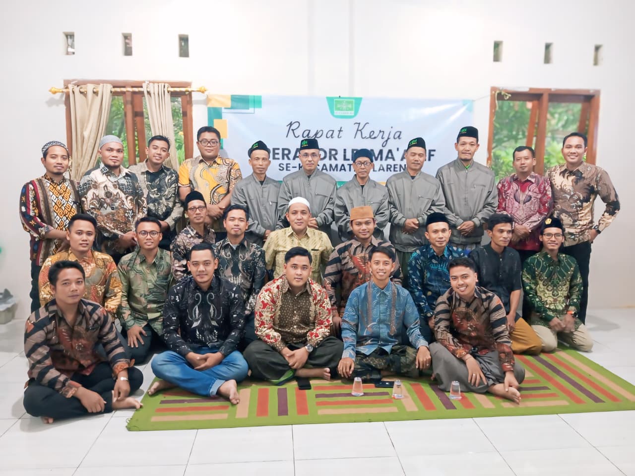 OPERATOR MADRASAH MWC LP. MA'ARIF NU SE-KECAMATAN LAREN ADAKAN RAKER UNTUK SINERGISITASKAN PROGRAM KERJA